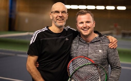 Spela tennis i Växjö